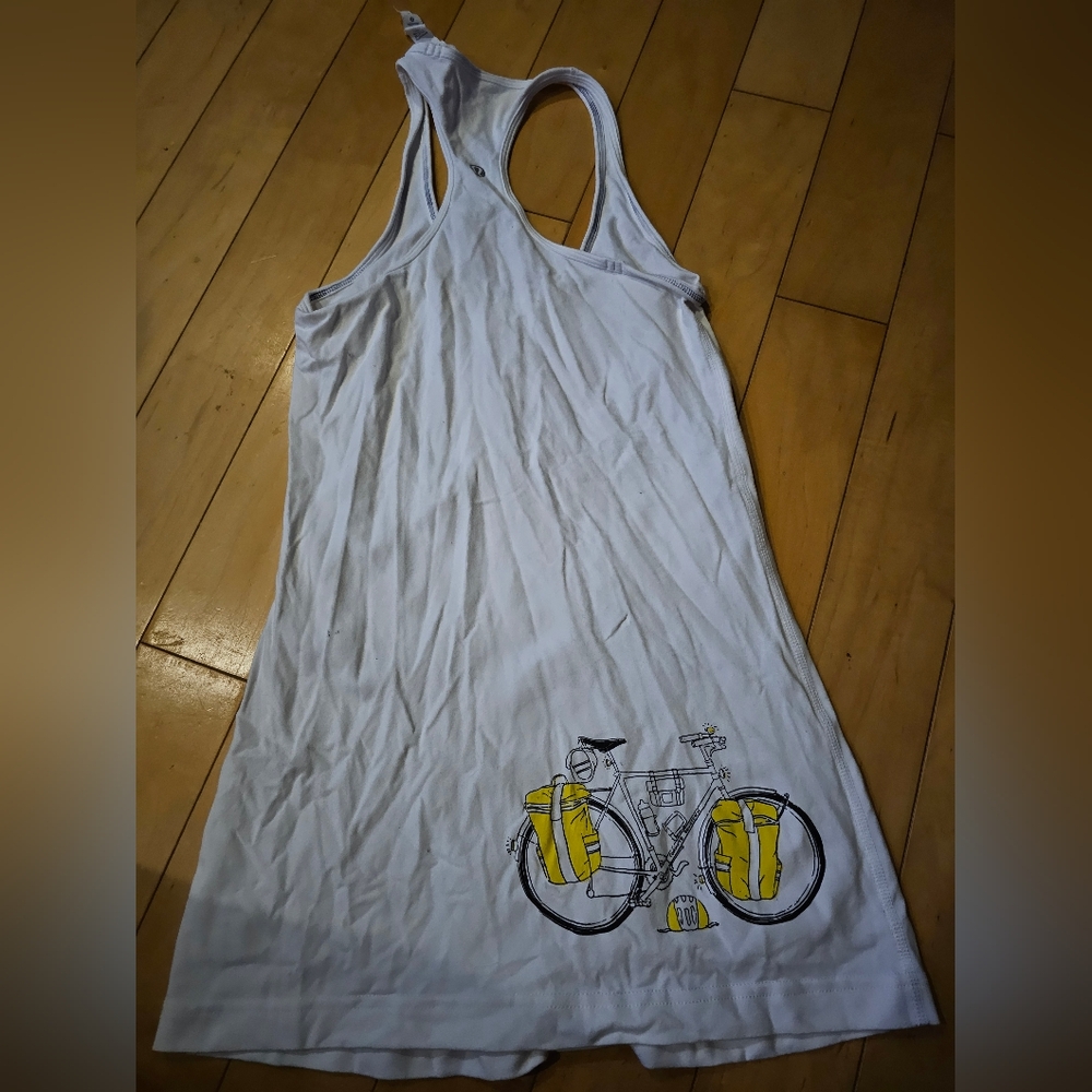 Lululemon cool racerback CRB tank top special edition bicycle